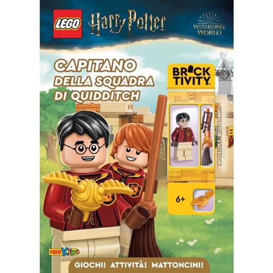 Capitano della squadra di quidditch. Lego Harry Potter. Ediz. a colori. Con minifigure LEGO® di Harry Potter con la scopa volante e il boccino d’oro - copertina