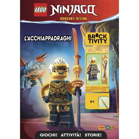 L'acchiappadraghi. Lego Ninjago. Ediz. a colori. Con minifigure ufficiale LEGO® di Rapton con la lancia - copertina