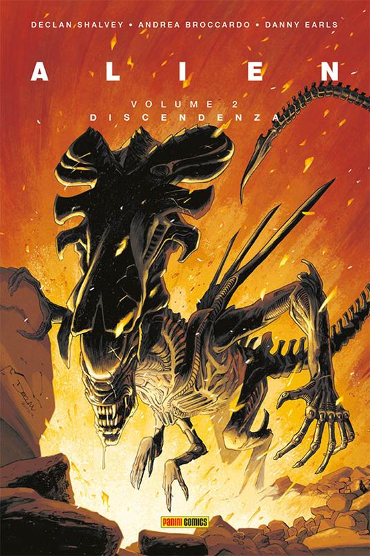 Alien. Vol. 2: Discendenza - Declan Shalvey,Andrea Broccardo - copertina