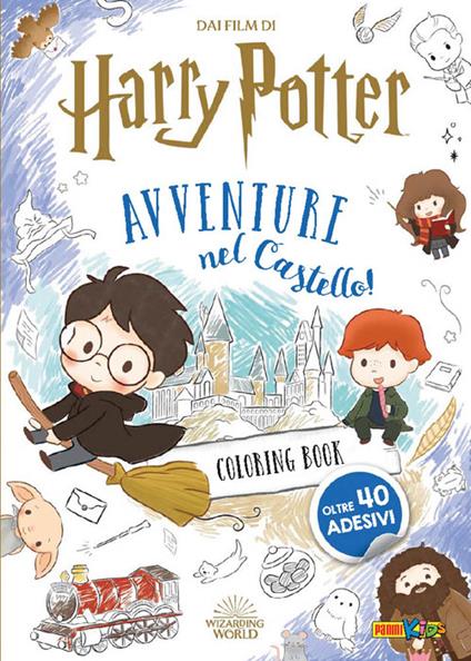 Avventure nel castello! Harry Potter. Con adesivi. Ediz. a colori - copertina