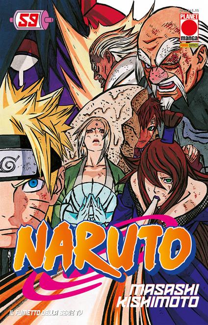 Naruto. Il mito. Vol. 59 - Masashi Kishimoto - copertina
