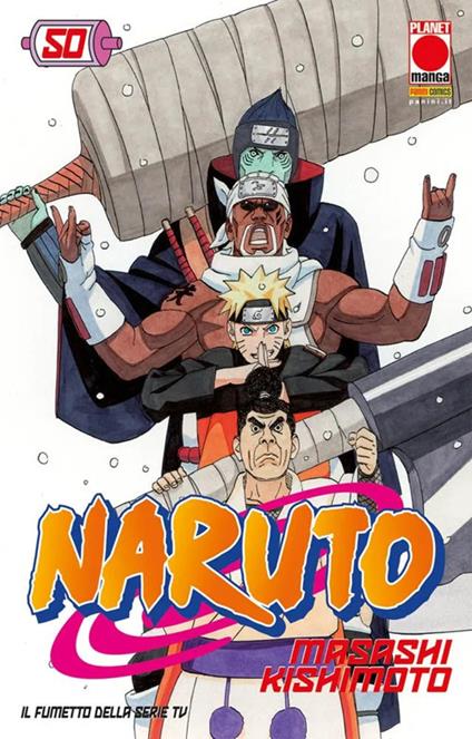 Naruto. Il mito. Vol. 50 - Masashi Kishimoto - copertina