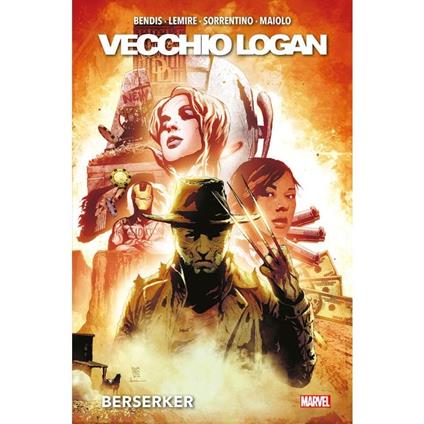Vecchio Logan. Vol. 1: Berserker - Brian Michael Bendis,Jeff Lemire - copertina