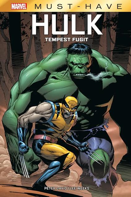 Tempest fugit. Hulk - Peter David,Lee Weeks - copertina
