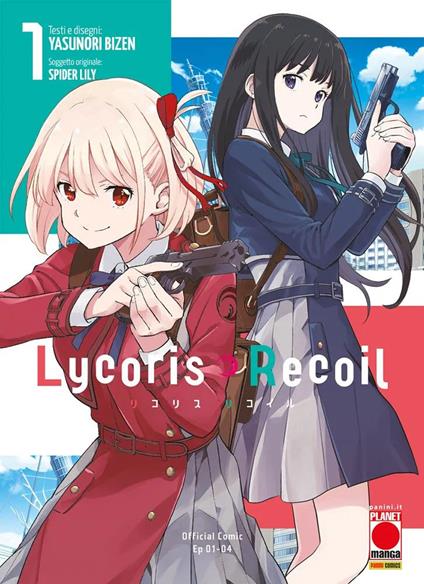 Lycoris recoil. Vol. 1 - Lily Spider,Yasunori Bizen - copertina