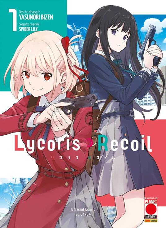 Lycoris recoil. Vol. 1 - Lily Spider,Yasunori Bizen - copertina