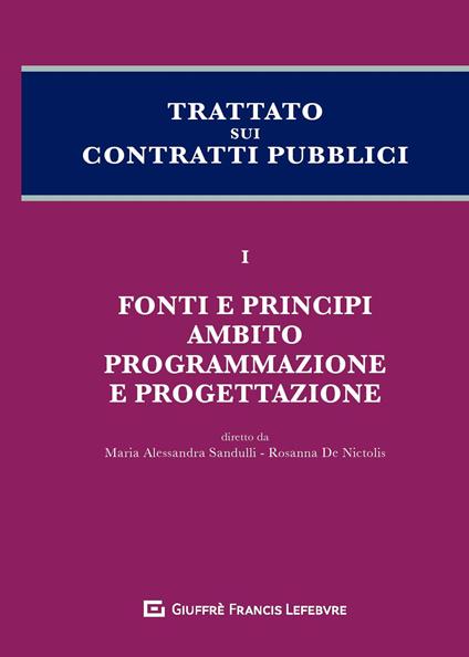 Trattato sui contratti pubblici. Vol. 1 - copertina