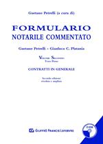 Formulario notarile commentato. Con CD-ROM. Vol. 2\1: Contratti in generale.