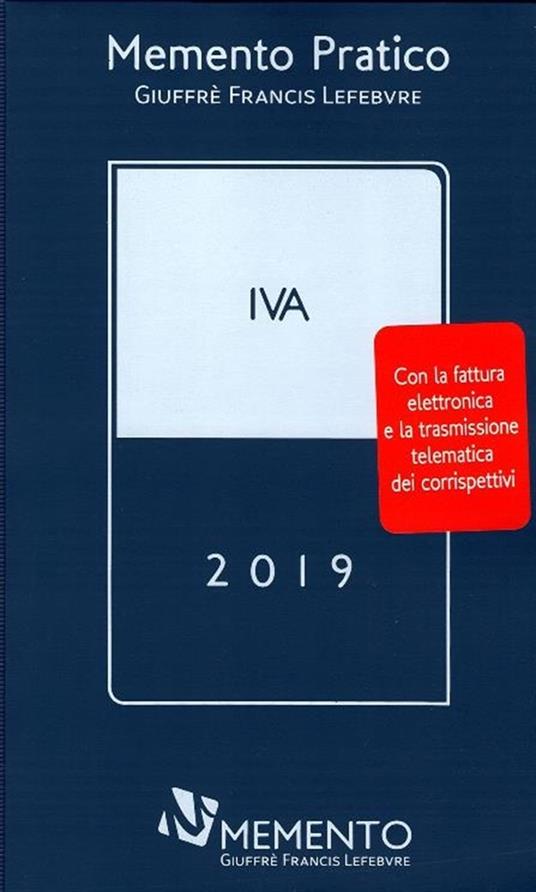 Memento Pratico IVA - copertina