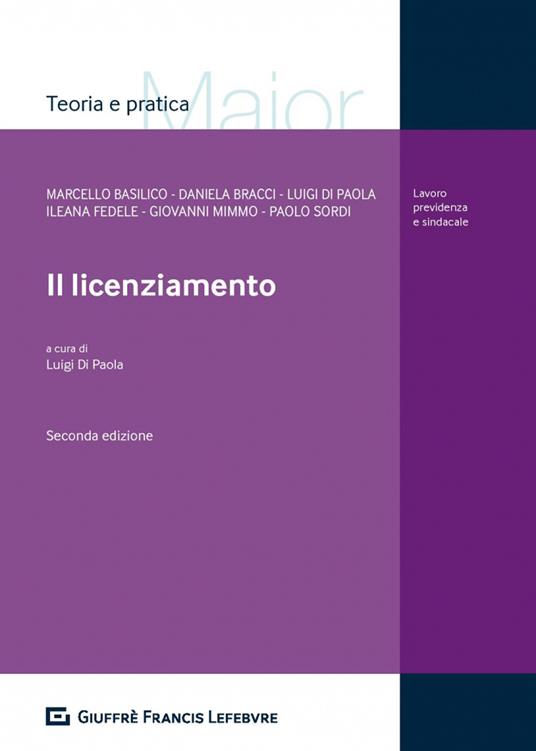 Il licenziamento - copertina