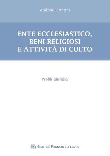 Diritto ecclesiastico - Andrea Bettetini - copertina