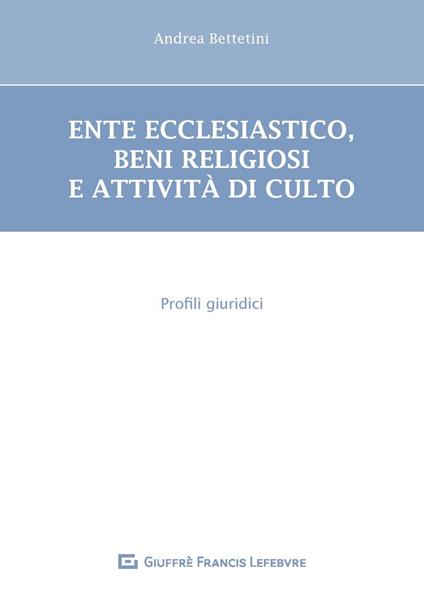 Diritto ecclesiastico - Andrea Bettetini - copertina