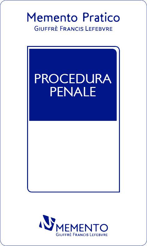 Memento pratico. Procedura penale - copertina