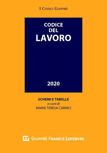 Codice del lavoro - copertina