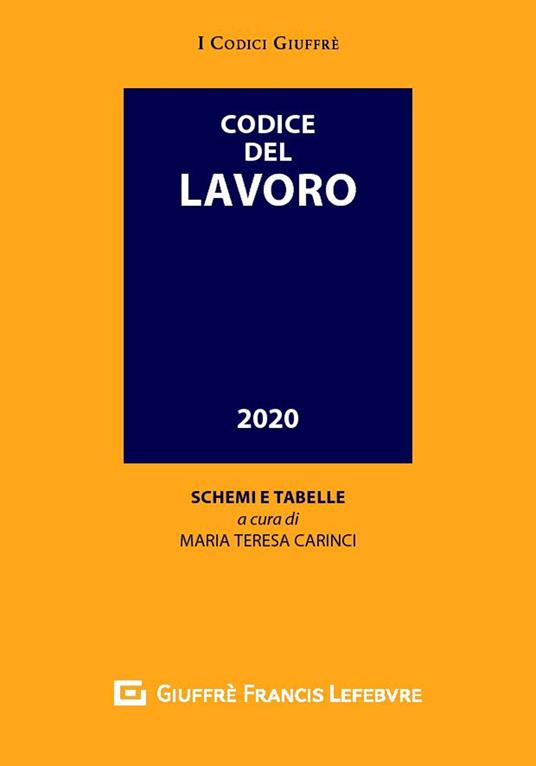 Codice del lavoro - copertina