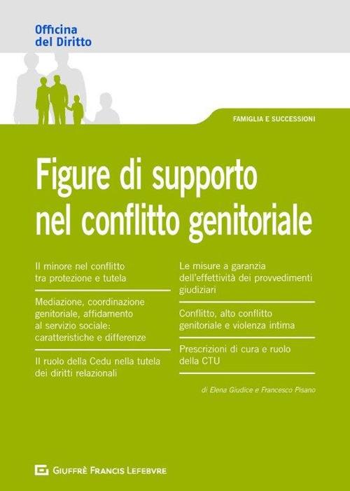 Figure di supporto nel conflitto genitoriale - Elena Giudice,Francesco Pisano - copertina