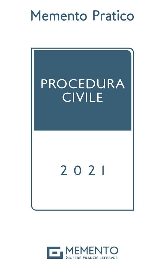 Memento Procedura civile 2021 - copertina