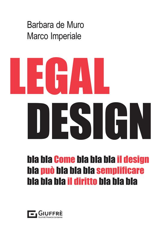 Legal design - Marco Imperiale,Barbara De Muro - copertina