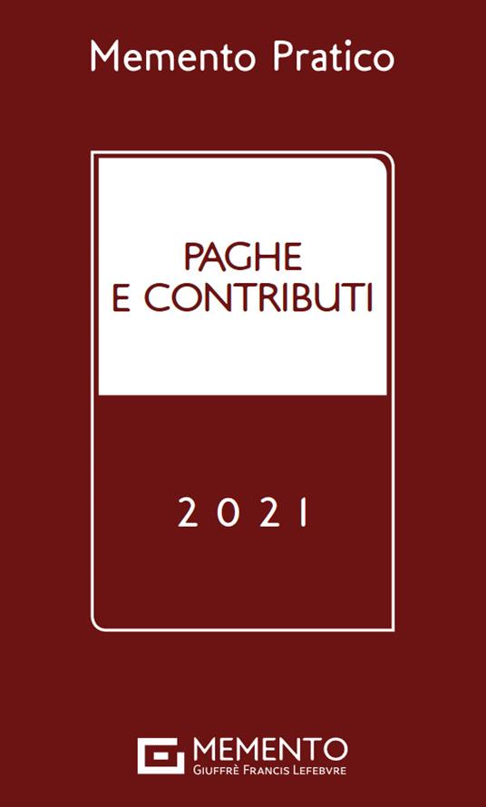 Paghe e contributi 2021 - copertina