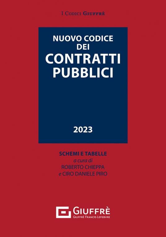 Nuovo Codice dei contratti pubblici appalti e concessioni - copertina