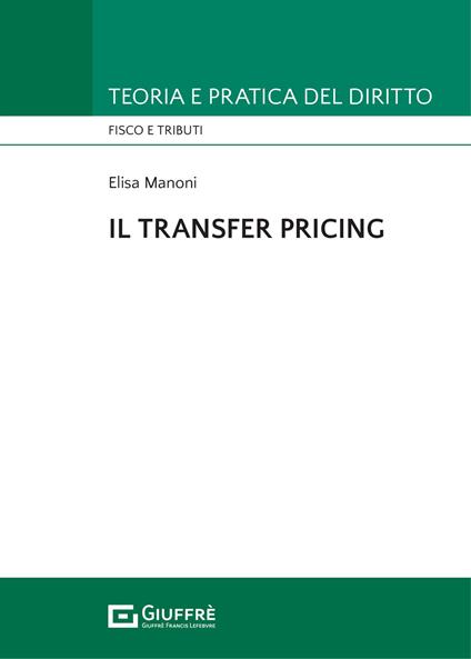 Il transfer pricing - Elisa Manoni - copertina