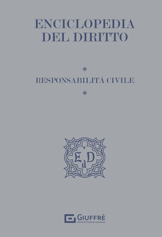 Enciclopedia del diritto - Raffaele D'Ambrosio - copertina
