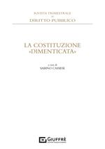 La Costituzione «dimenticata»