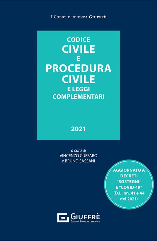 Codice civile e procedura civile e leggi complementari - copertina