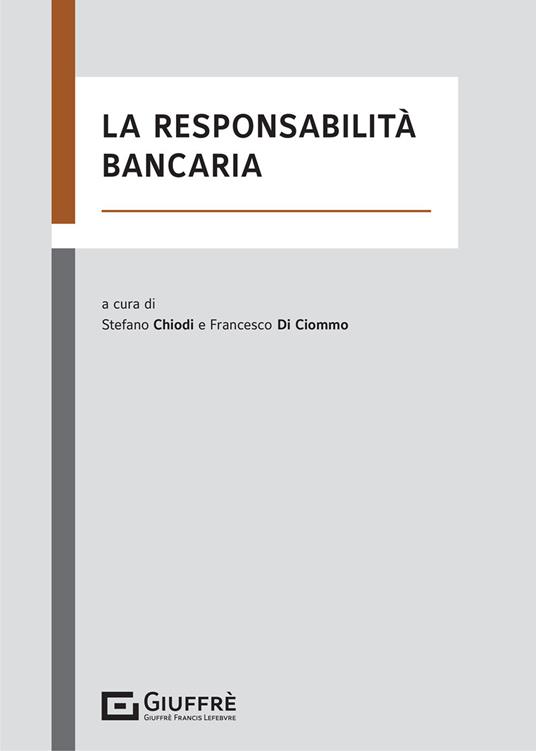 La responsabilità bancaria - copertina