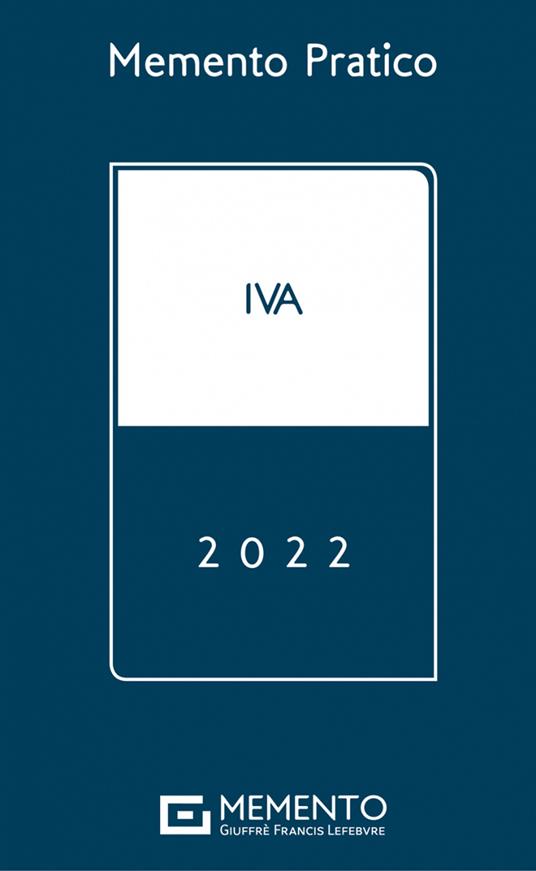 Memento IVA 2022 - copertina