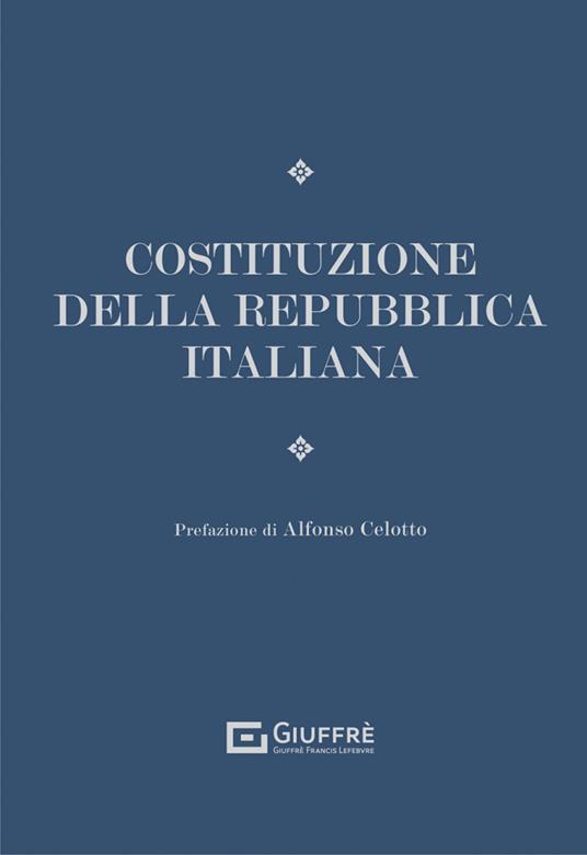 La Costituzione della Repubblica Italiana - copertina