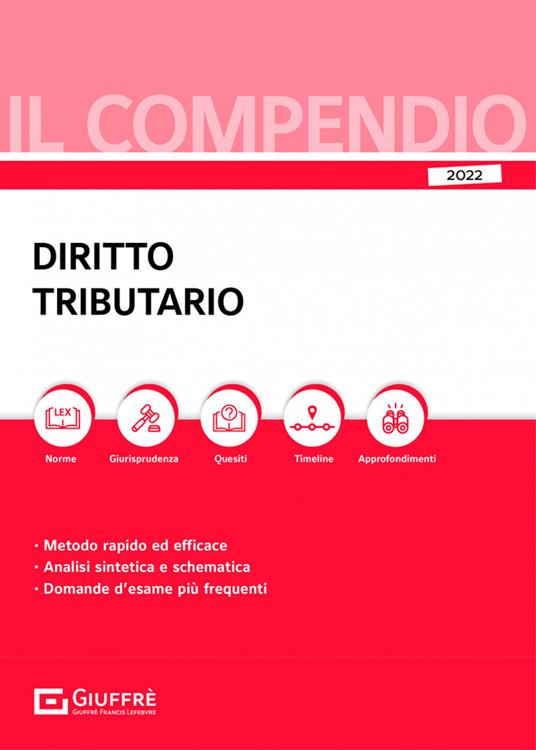 Compendio di diritto tributario - Alberto Filippini - copertina