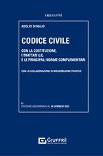 Codice civile. Con la Costituzione, i trattati U.E. e le principali norme complementari
