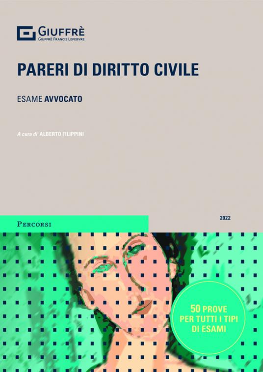 Pareri di diritto civile - copertina