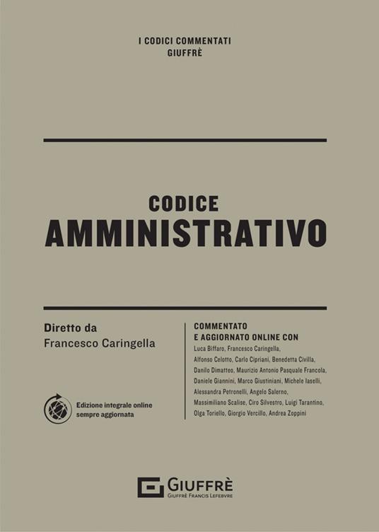 Codice amministrativo - copertina