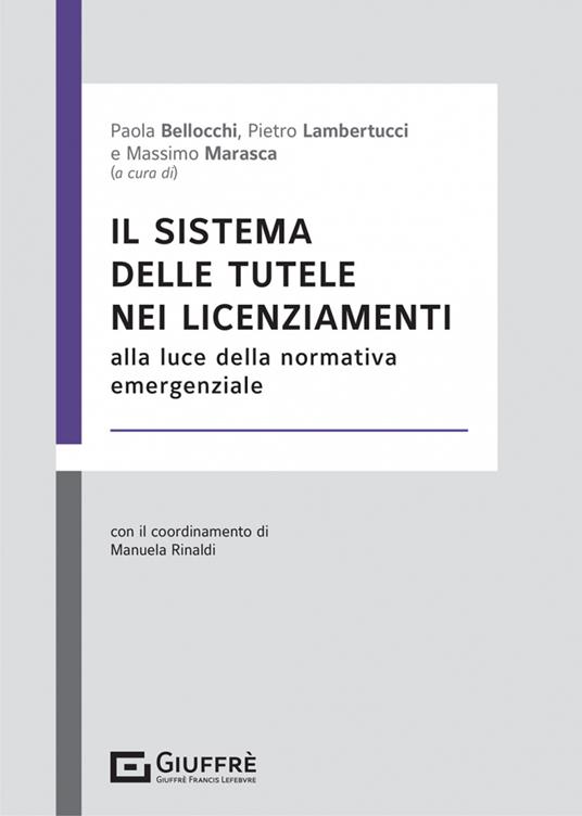 Il sistema delle tutele nei licenziamenti - copertina