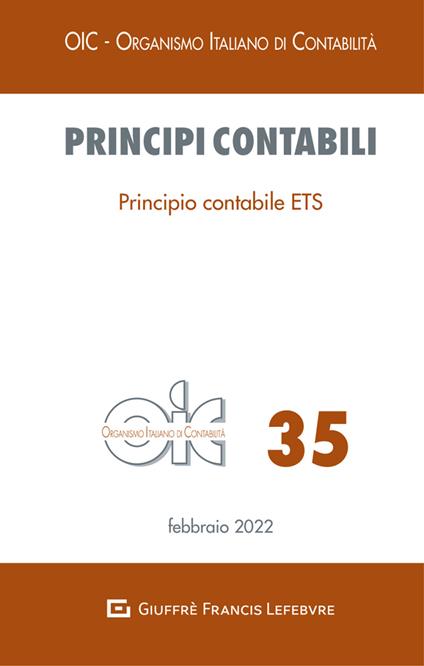 Principio contabile ETS OIC. 35 Febbraio 2022 - copertina