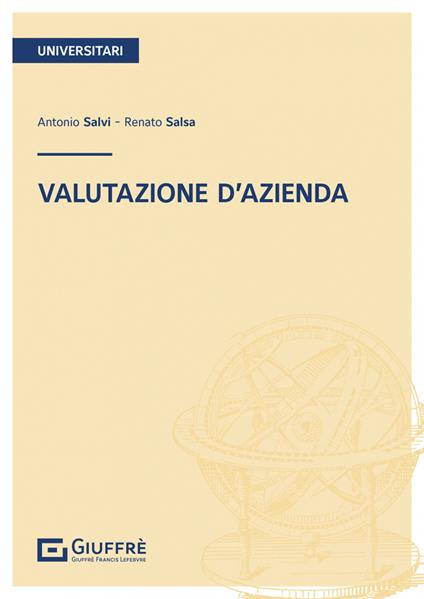 Valutazione d'azienda - Antonio Salvi,Salsa Renato - copertina