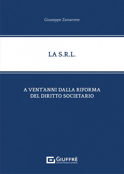La S.R.L. - Giuseppe Zanarone - copertina