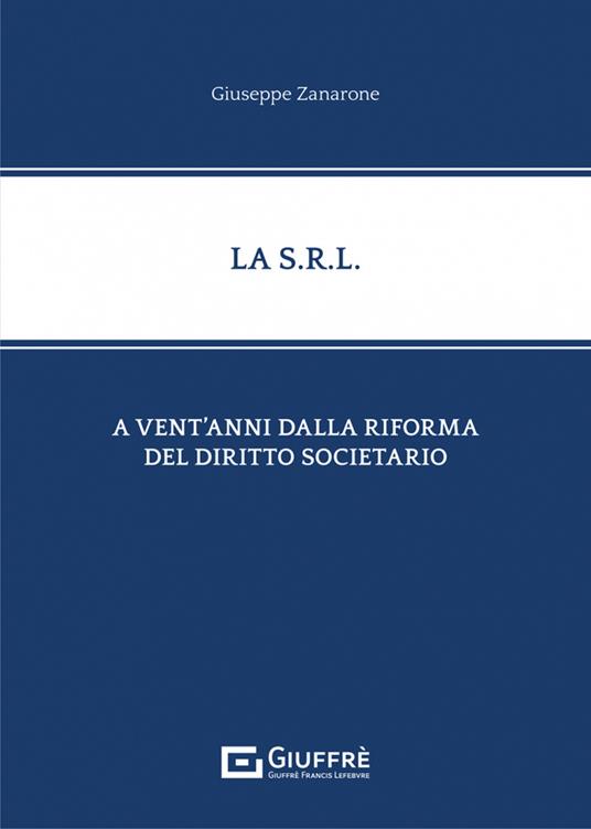 La S.R.L. - Giuseppe Zanarone - copertina