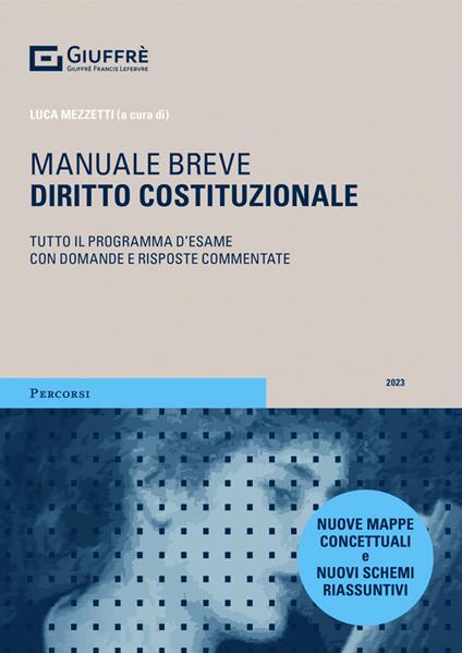 Diritto costituzionale - Luca Mezzetti - copertina