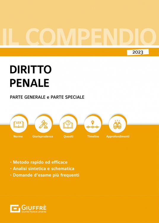 Compendio di diritto penale - Alberto Filippini - copertina