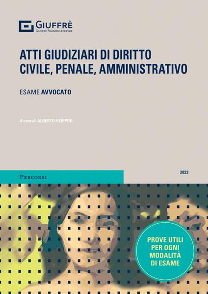 Atti giudiziari di diritto civile, penale, amministrativo - copertina