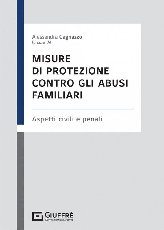 Misure di protezione contro gli abusi familiari - copertina