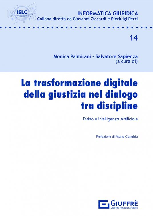 La trasformazione digitale della giustizia nel dialogo tra discipline - copertina