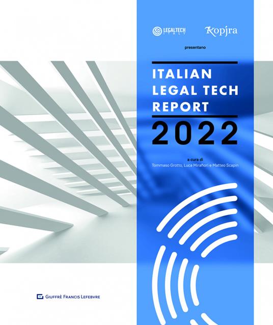 Italian legal tech report 2022 - copertina