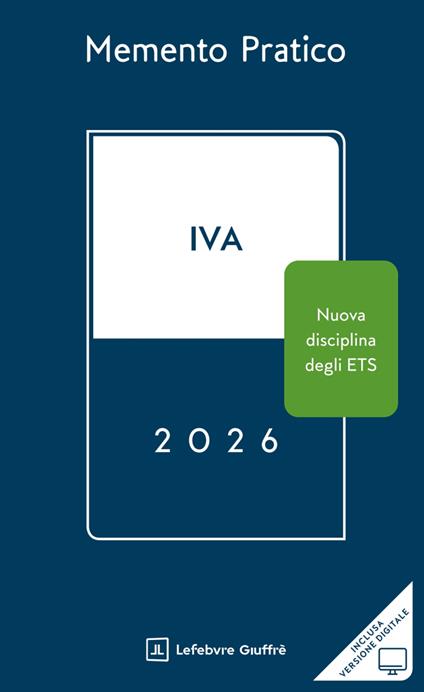 Memento IVA 2026 - copertina