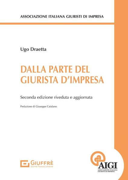 Dalla parte del giurista d'impresa - Ugo Draetta - copertina