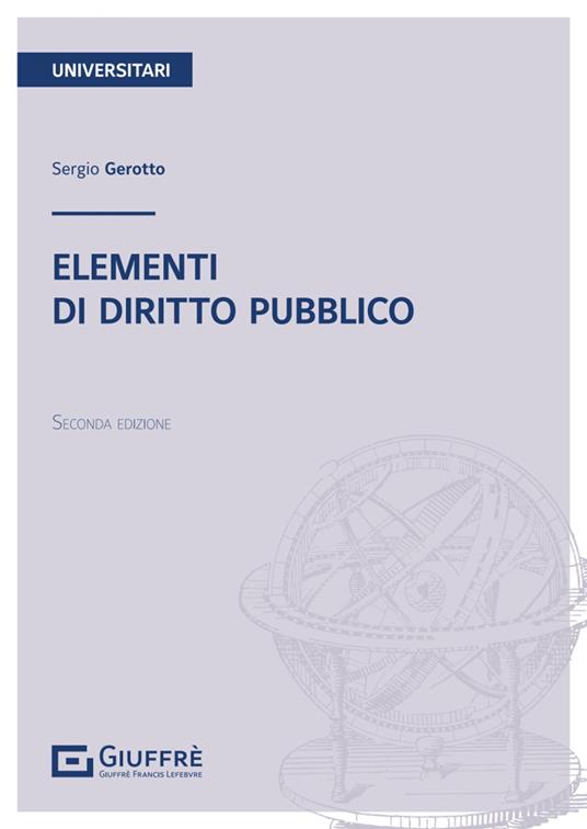 Elementi di diritto pubblico - Sergio Gerotto - copertina