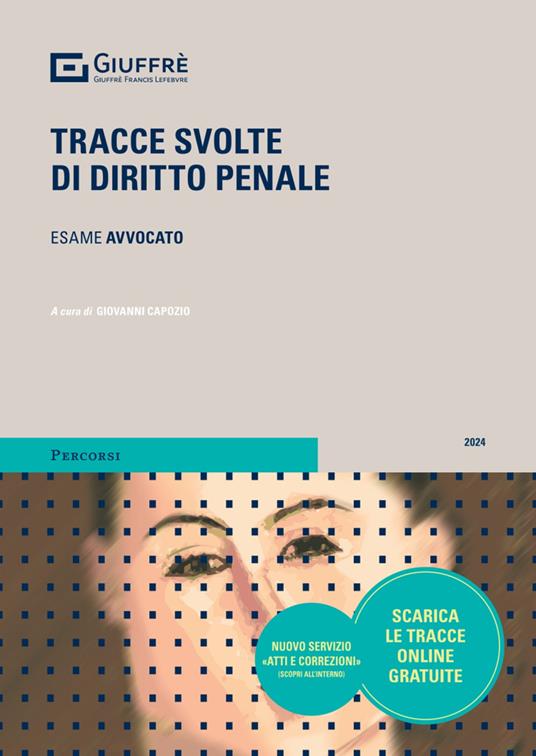 Tracce svolte di diritto penale - copertina